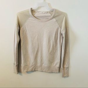 ATHLETA Citytime Mesh Shoulder Sweatshirt